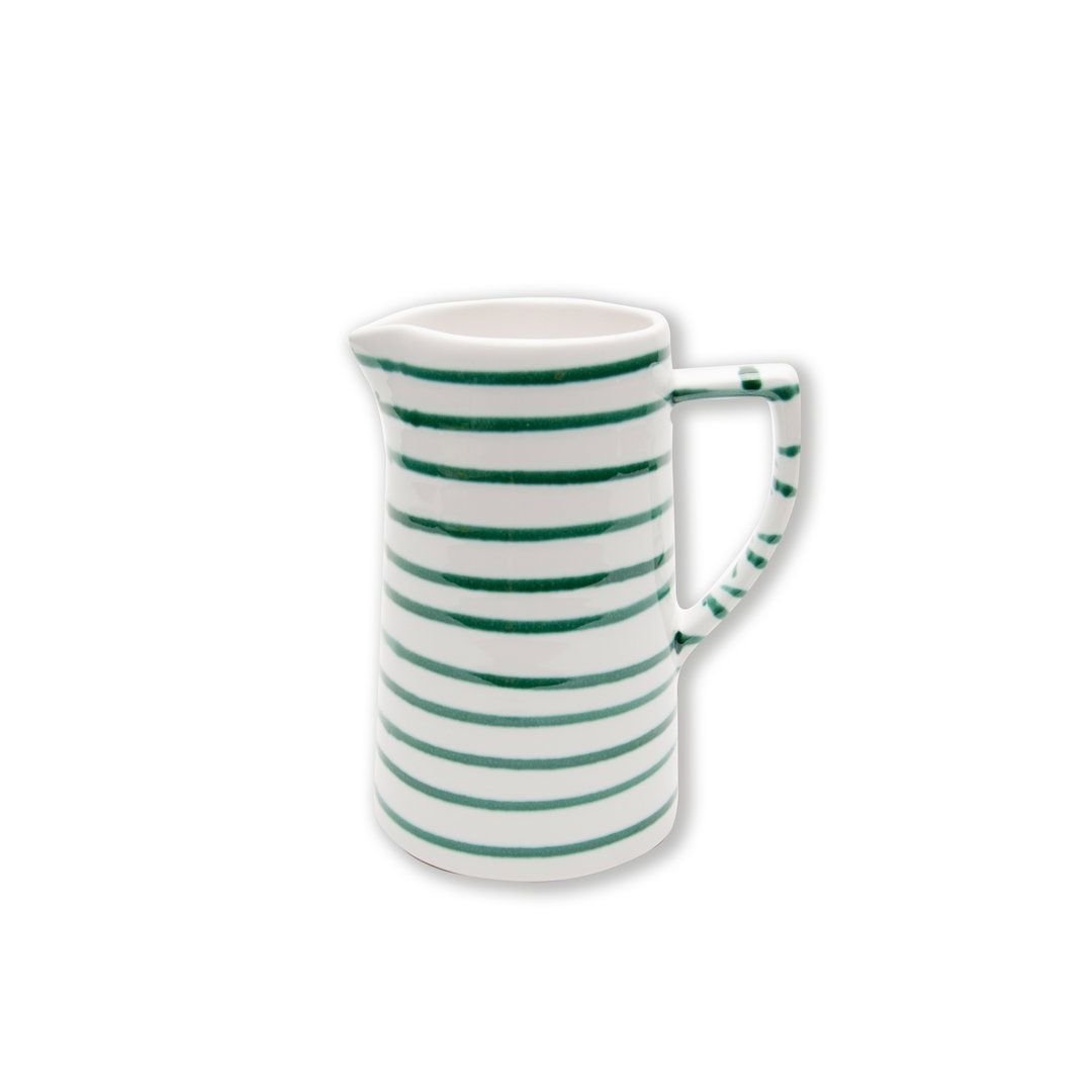 0100KRWA07 - Gmundner Keramik 'Grüngeflammt - Wasserkrug (0,7L)'