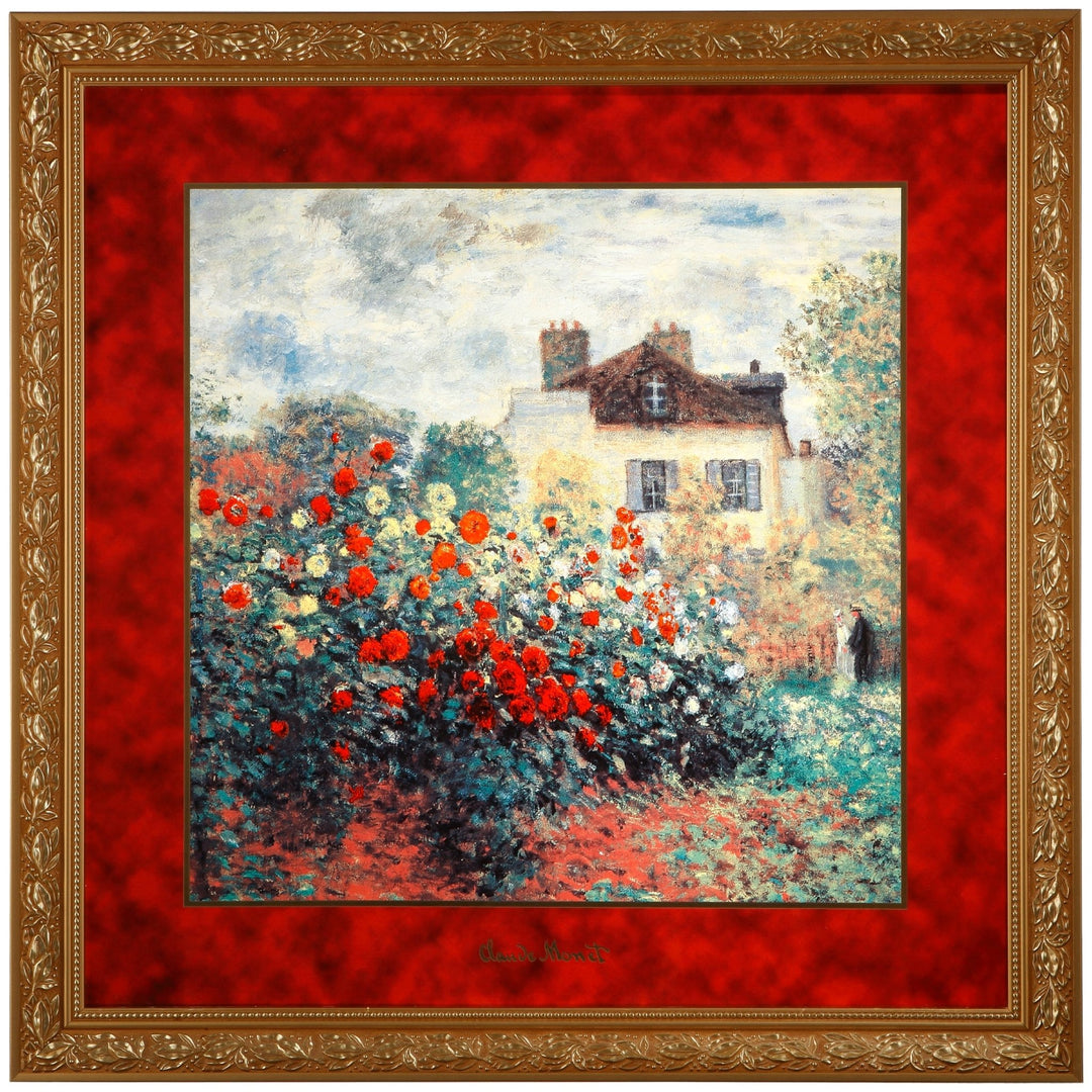 Goebel Artis Orbis Claude Monet 'Das Künstlerhaus - Wandbild'-66534761