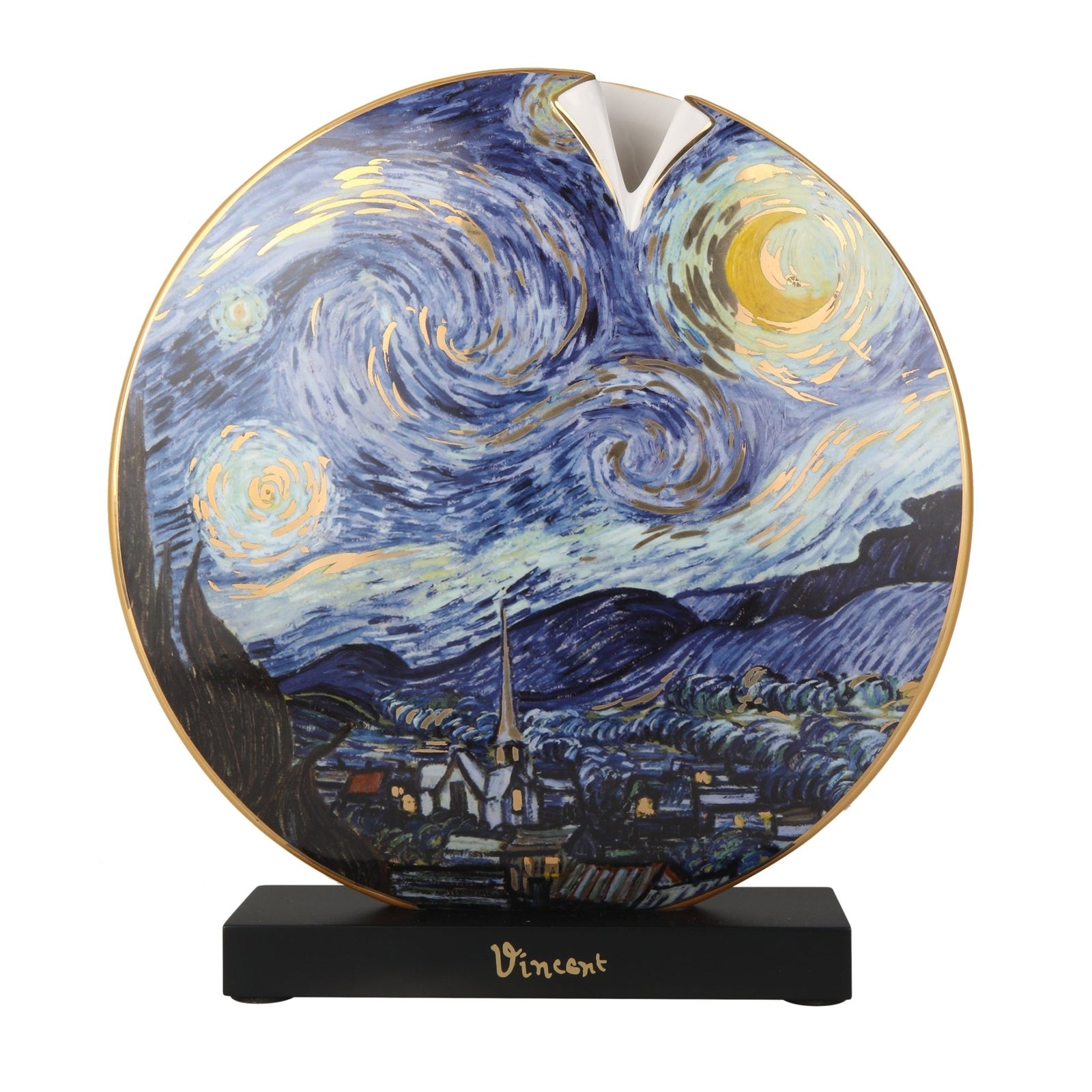 67075141 - Goebel Artis Orbis, Vase, Van Gogh - Sternennacht L.E. 2025