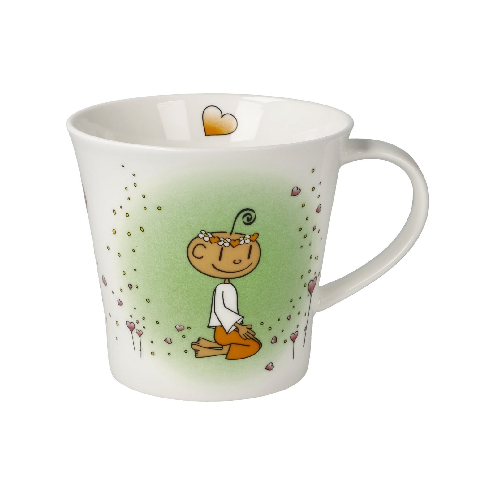 54103211 - Goebel Atelier, Tasse, Der kleine Yogi - Danke 2025