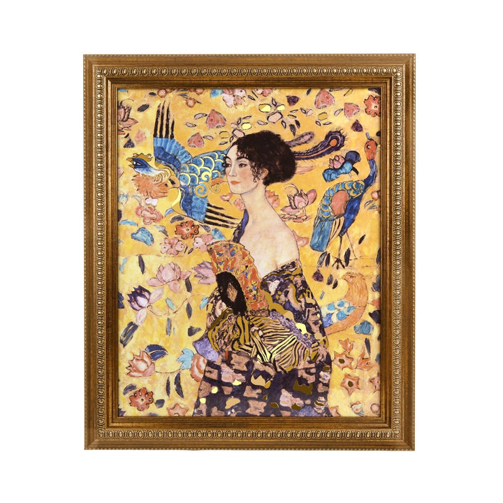 67075391 - Goebel Gustav Klimt Wandbild 'Dame mit Fächer' 2026