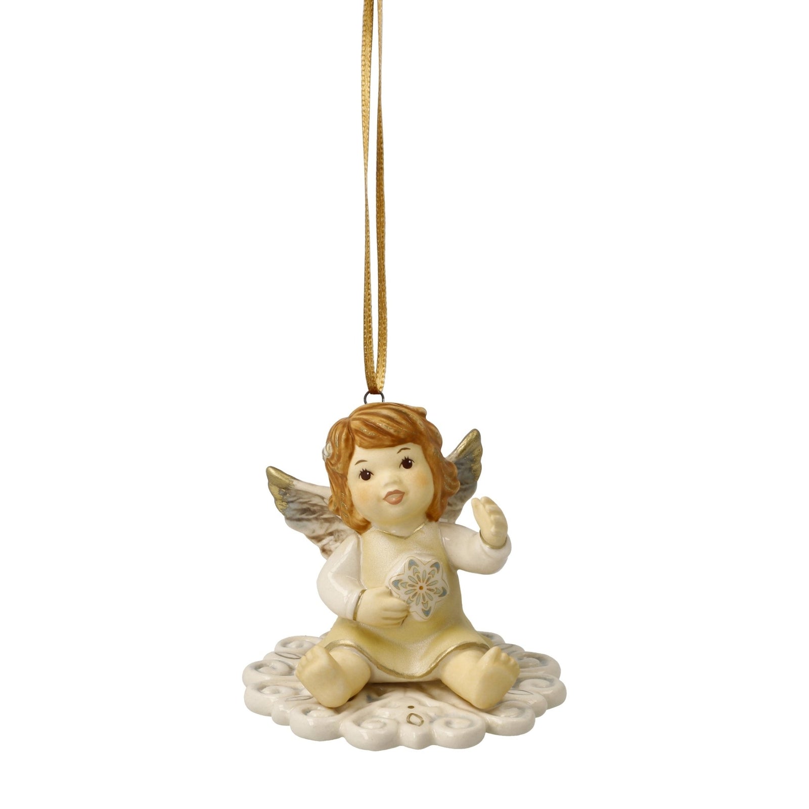 41700071 - Goebel Himmelsboten Auf dem Weg zur Erde Champagner 2025