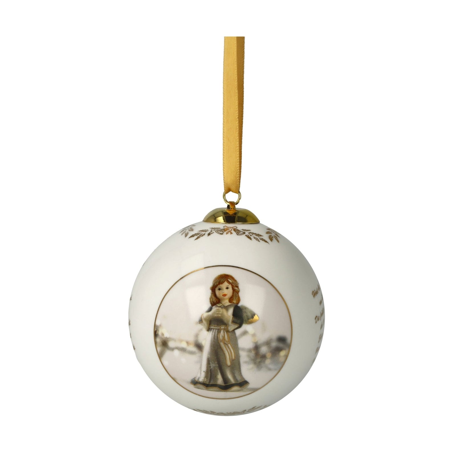 66501671 - Goebel Jahres - Editionen Jahreskugel 2024 Walnuss 2024