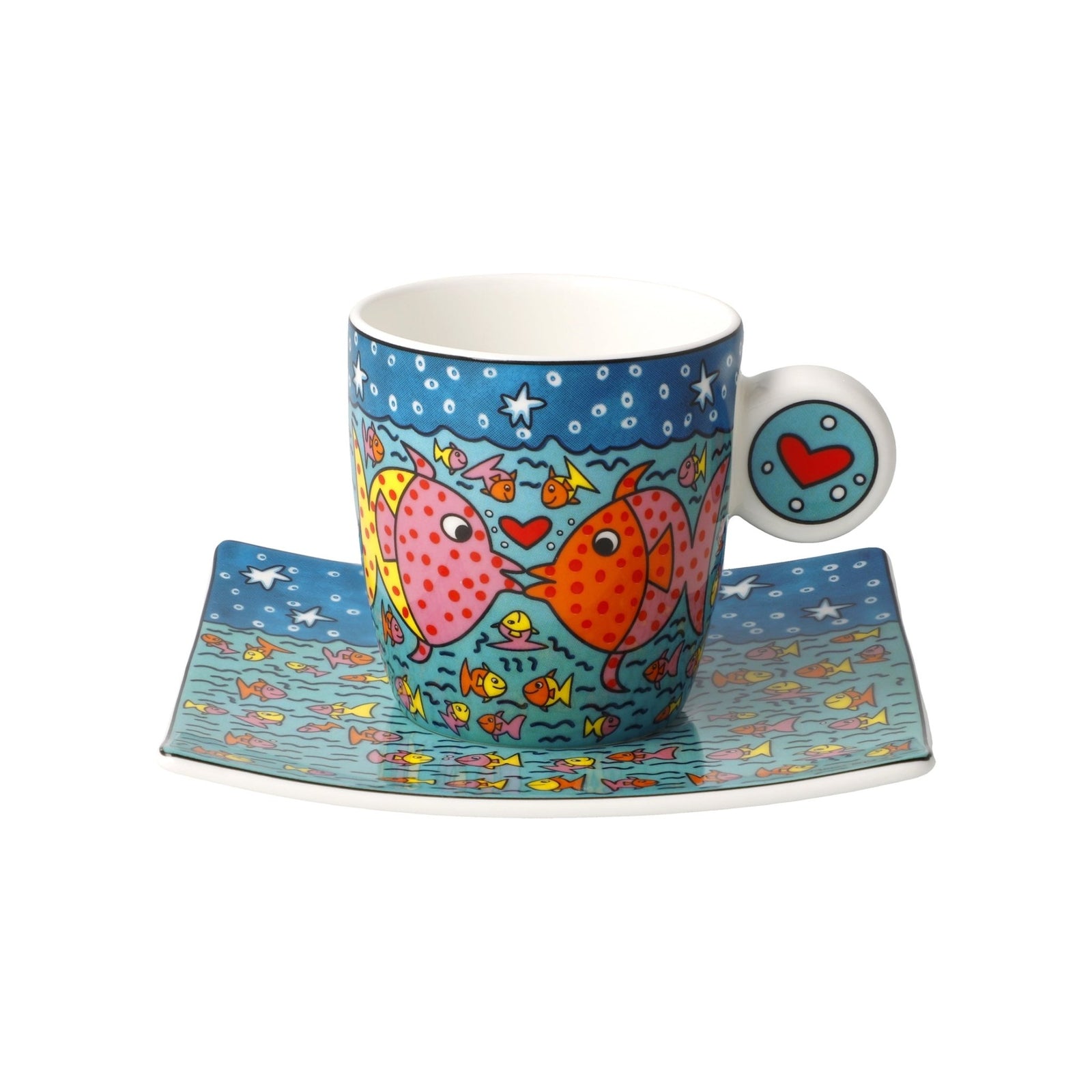 26103661 - Goebel James Rizzi Espressotasse 'Family of Fish' 2026