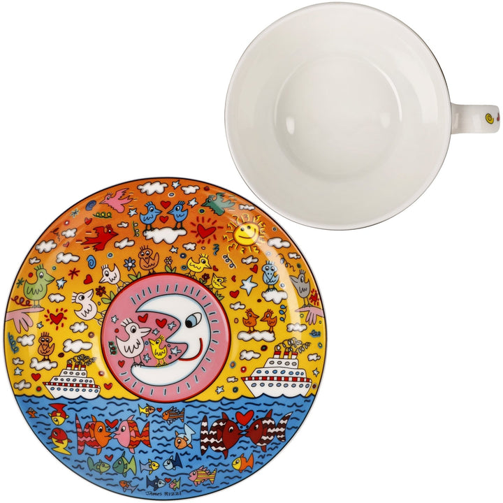 26103631 - Goebel James Rizzi Tee - / Cappuccinotasse 'The Romance of the Sea' 2026