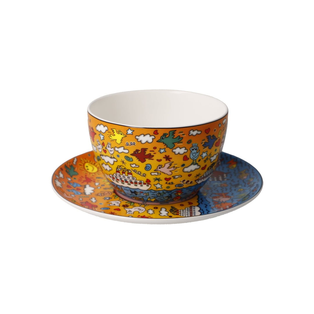 26103631 - Goebel James Rizzi Tee - / Cappuccinotasse 'The Romance of the Sea' 2026