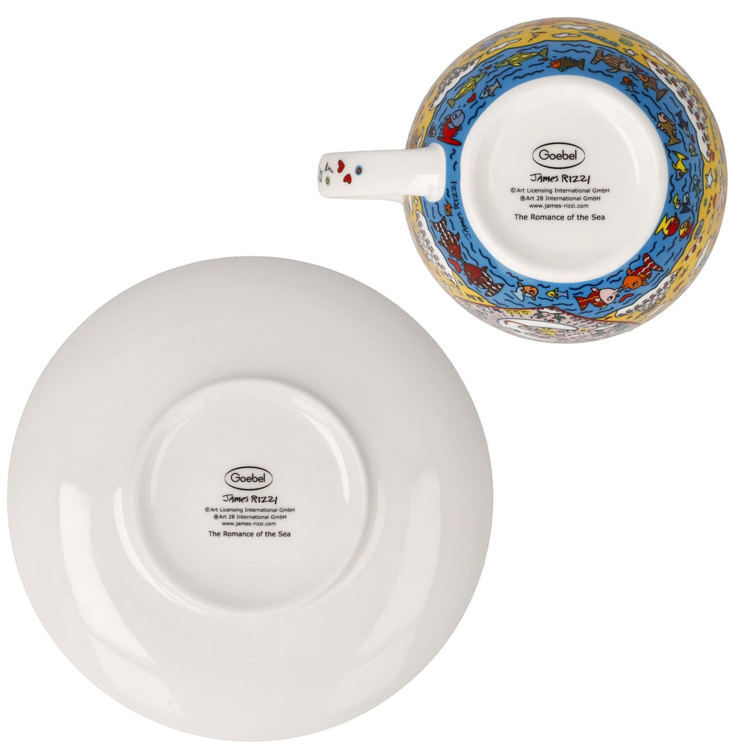 26103631 - Goebel James Rizzi Tee - / Cappuccinotasse 'The Romance of the Sea' 2026