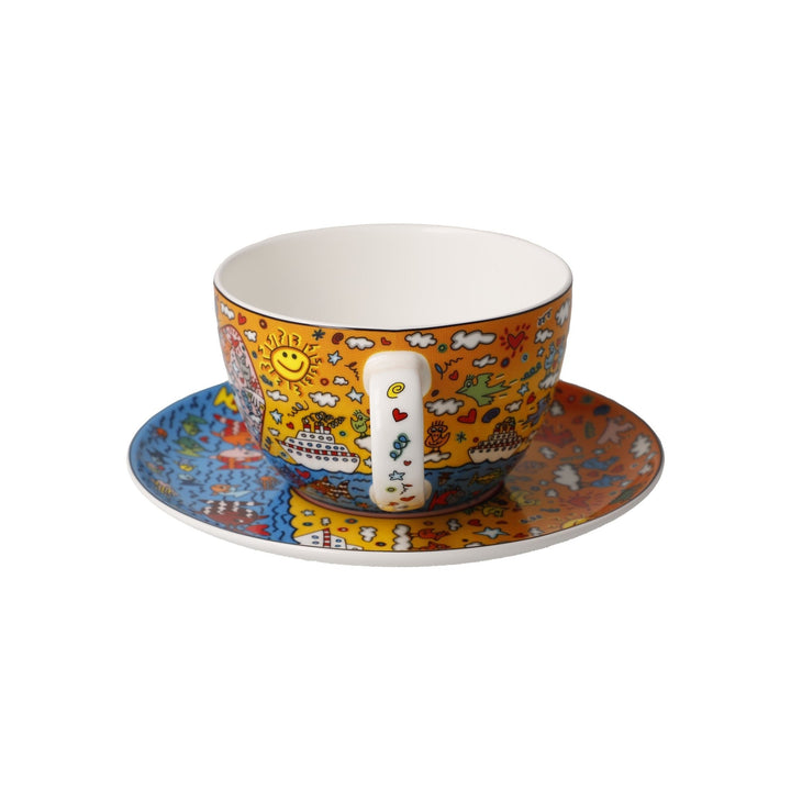 26103631 - Goebel James Rizzi Tee - / Cappuccinotasse 'The Romance of the Sea' 2026