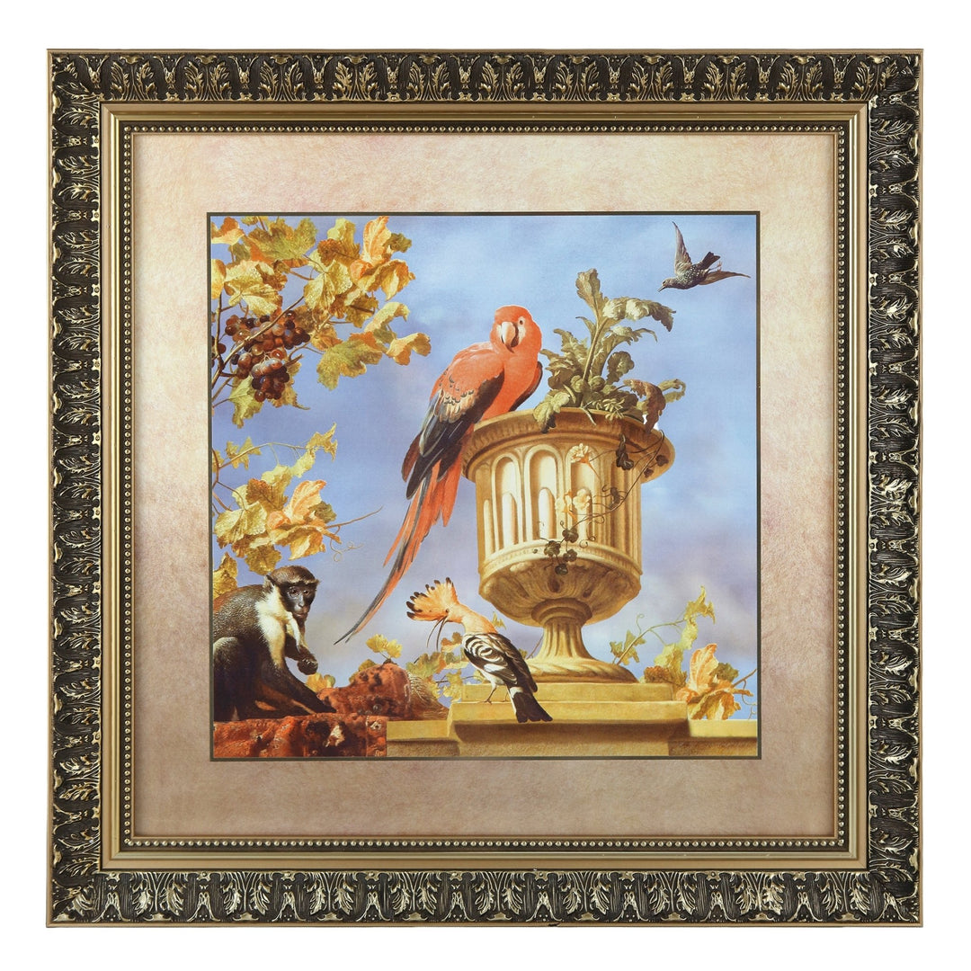 67075411 - Goebel Melchior de Hondecoeter Wandbild 'Scharlachroter Ara' 2026