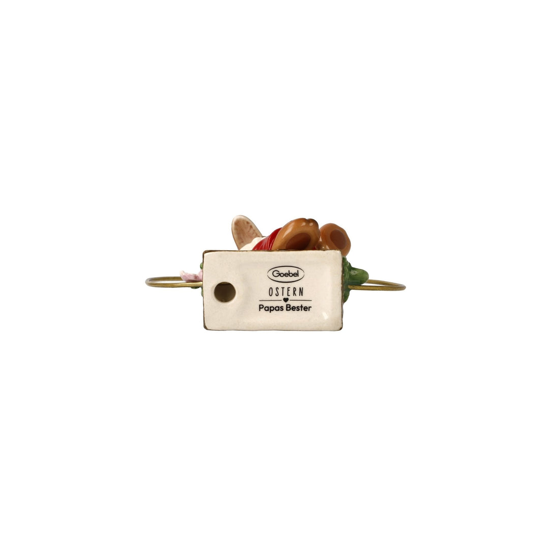 66846371 - Goebel Ostern Hase Papas Bester - 8cm, 2026