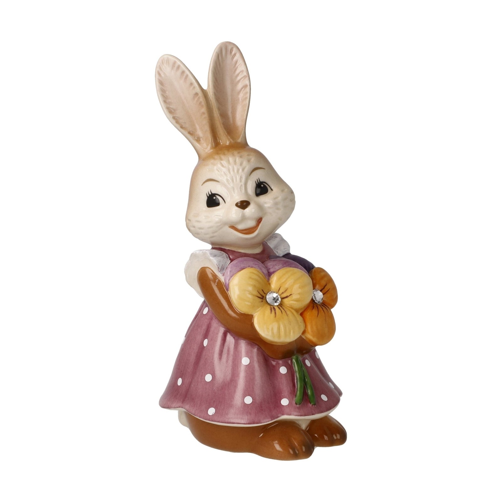 66846451 - Goebel Ostern Hasenmädchen Blumen sind das Lächeln - 12cm, 2026