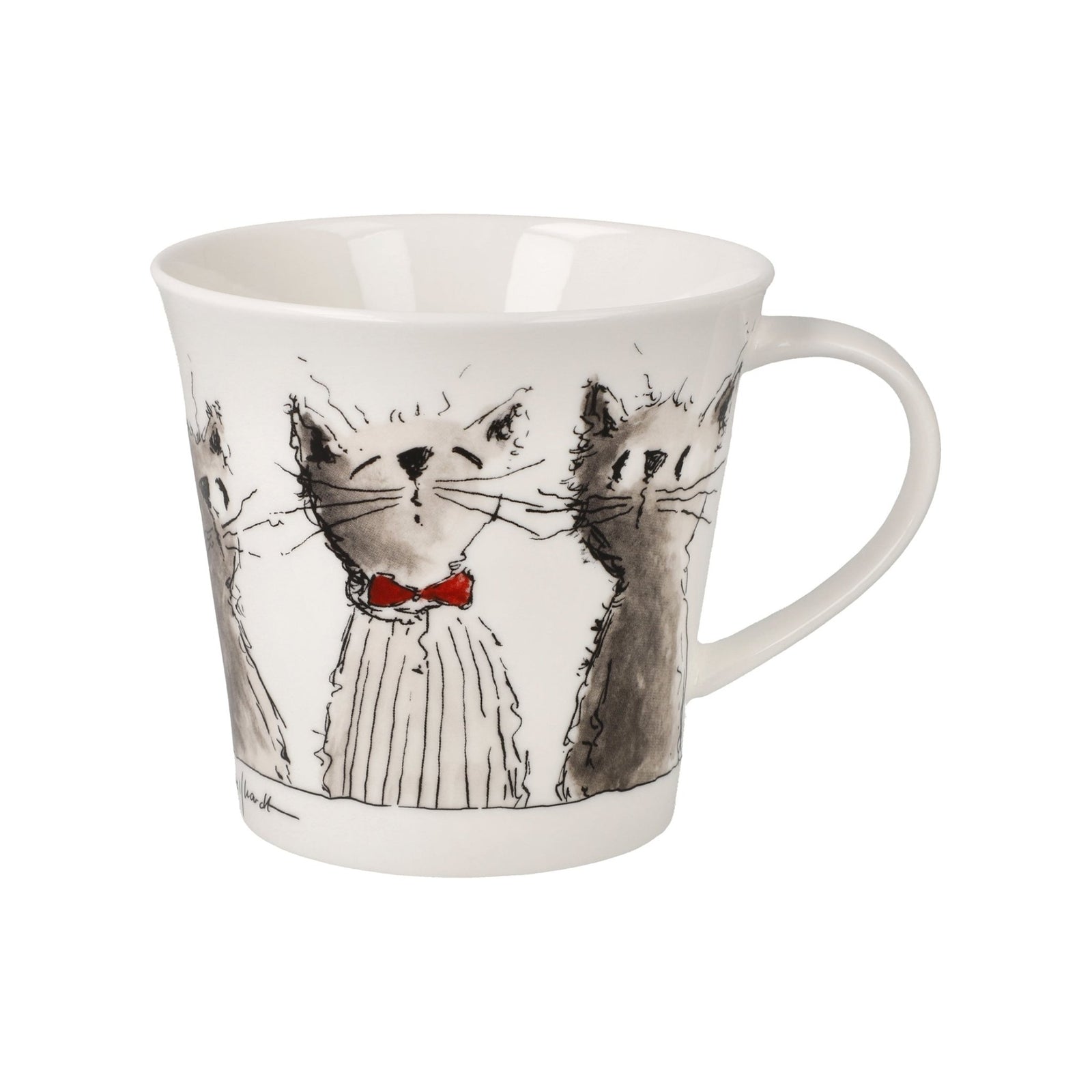 26500461 - Goebel Peter Schnellhardt Coffee - /Tea Mug 'Katzenbande' 2026