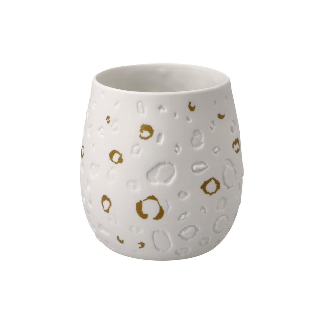 23123691 - Goebel Poesie Windlicht 'Leopard Biskuit weiß' 2026