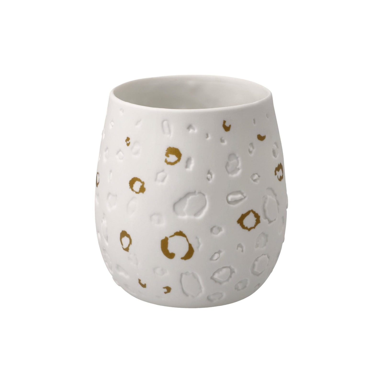 23123691 - Goebel Poesie Windlicht 'Leopard Biskuit weiß' 2026