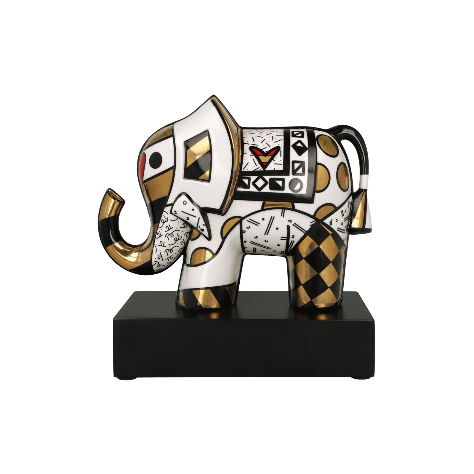 66453341 - Goebel Pop Art, Figur, Romero Britto - Golden Great India 2 2025