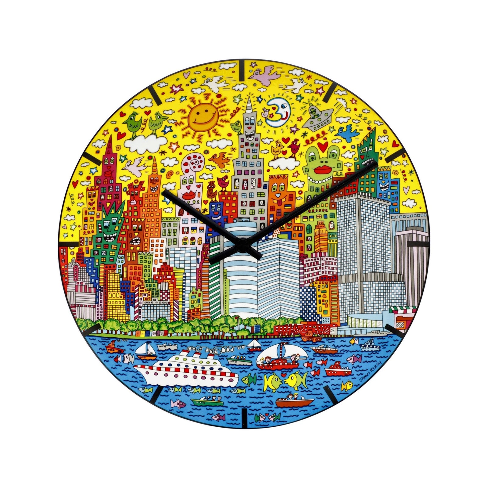 26103171 - Goebel Pop Art James Rizzi 'JR P UH My New York City Sunset' 2022