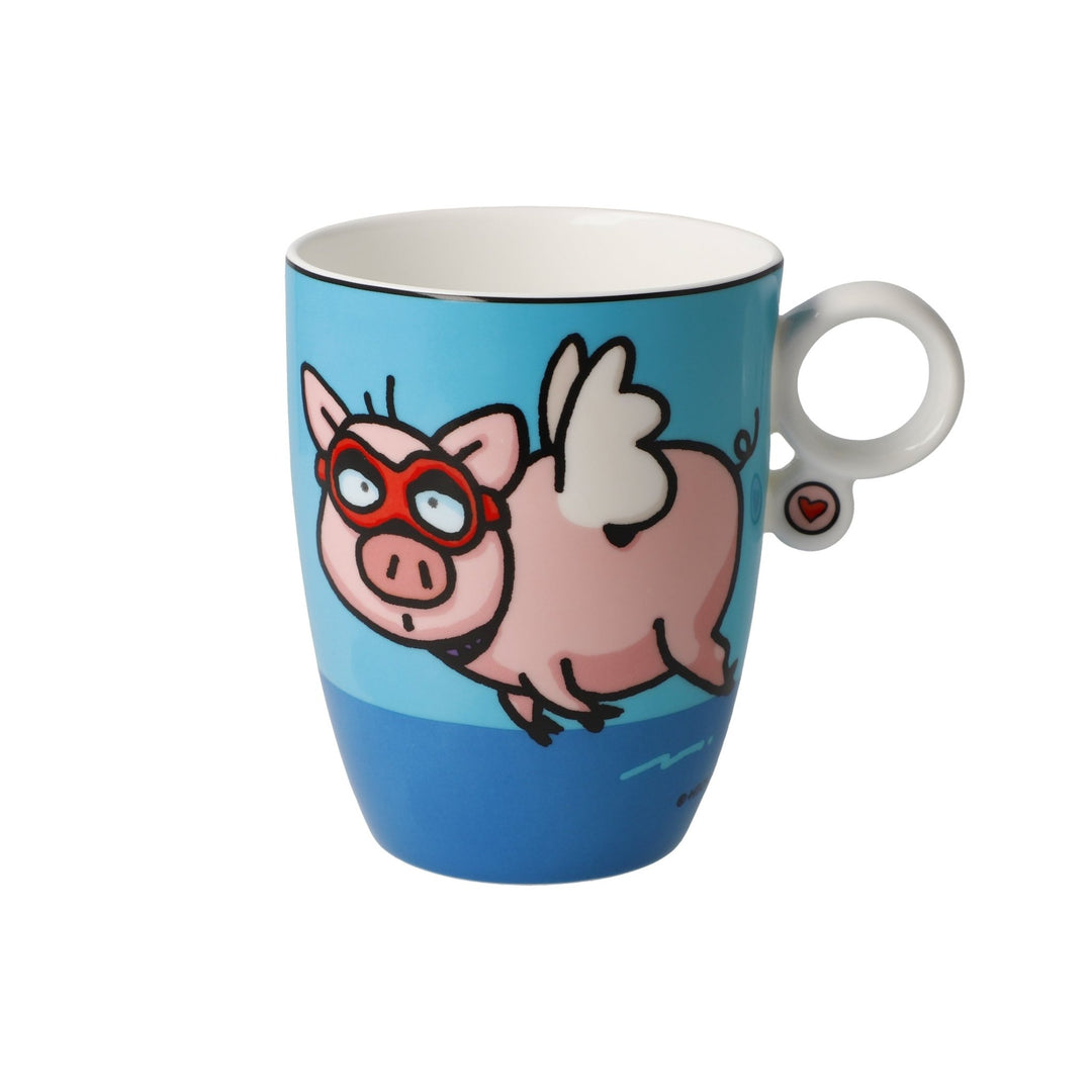 Goebel Pop Art, Künstlertasse, Ed Eck - When Pigs Fly 2025 67200181