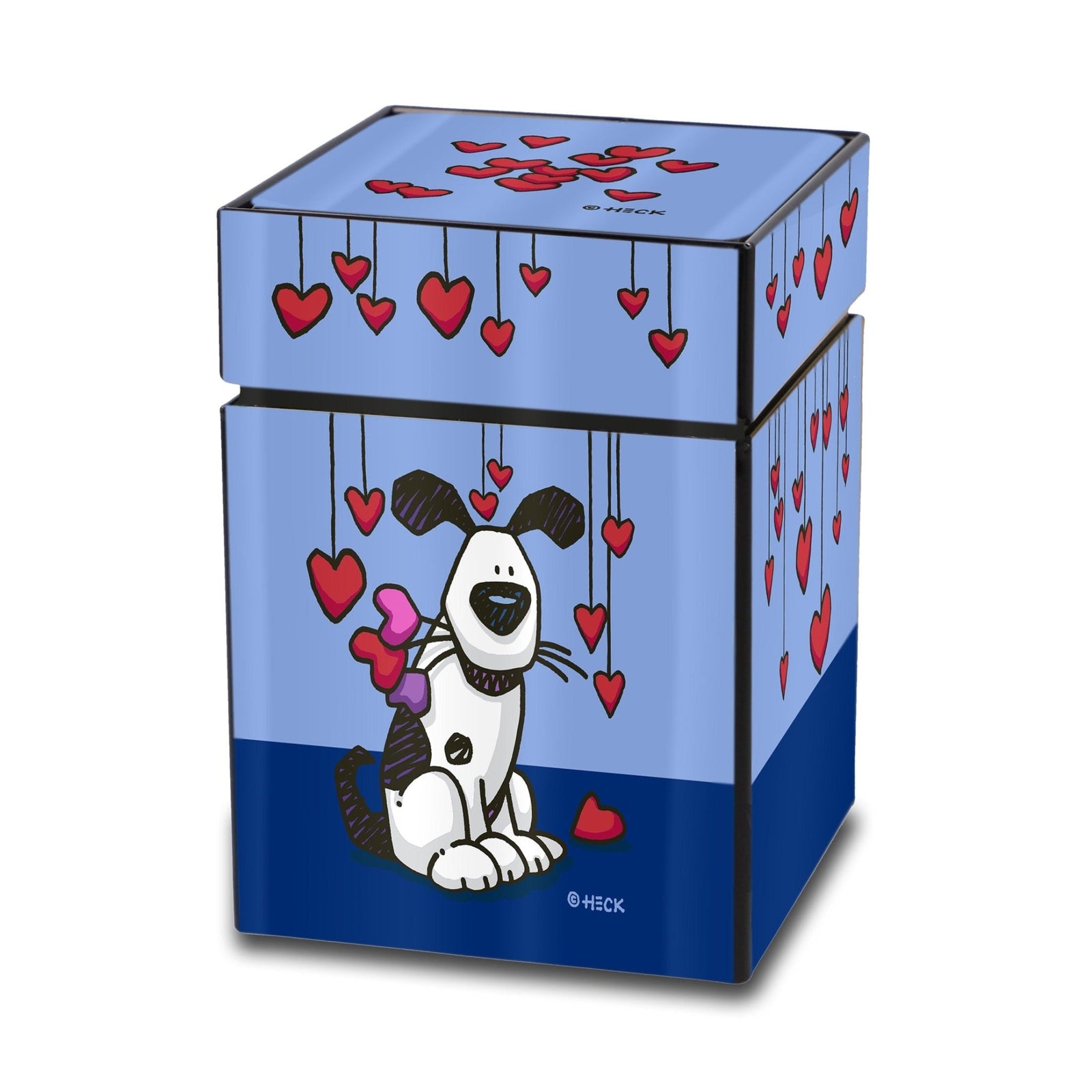 67200221 - Goebel Pop Art, Teedose, Ed Eck - Love Dog 2025