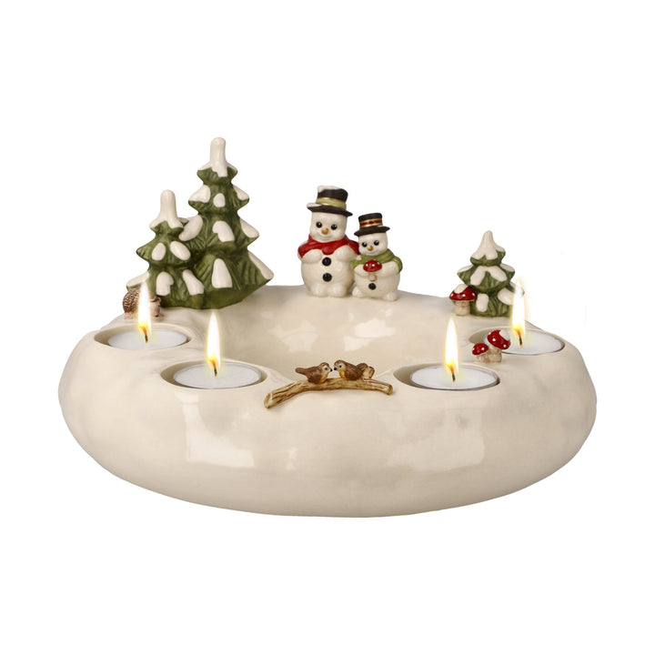 66704981 - Goebel Schneemänner Windlicht 'Winterglück im Advent' 2026