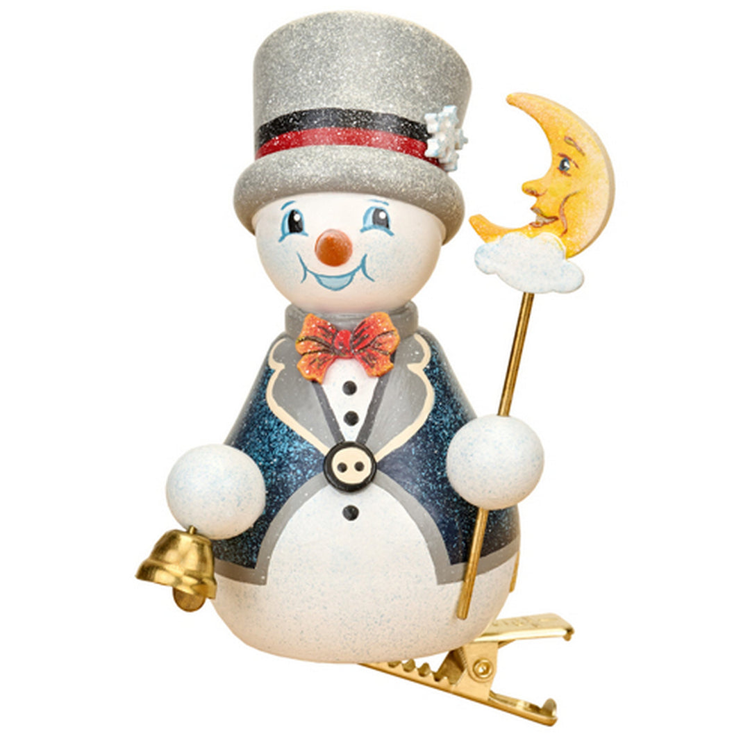 HUB-140h4002 - Hubrig Volkskunst 'Svorky na strom - Sněhulák Měsíční strážce 9 cm' 2026