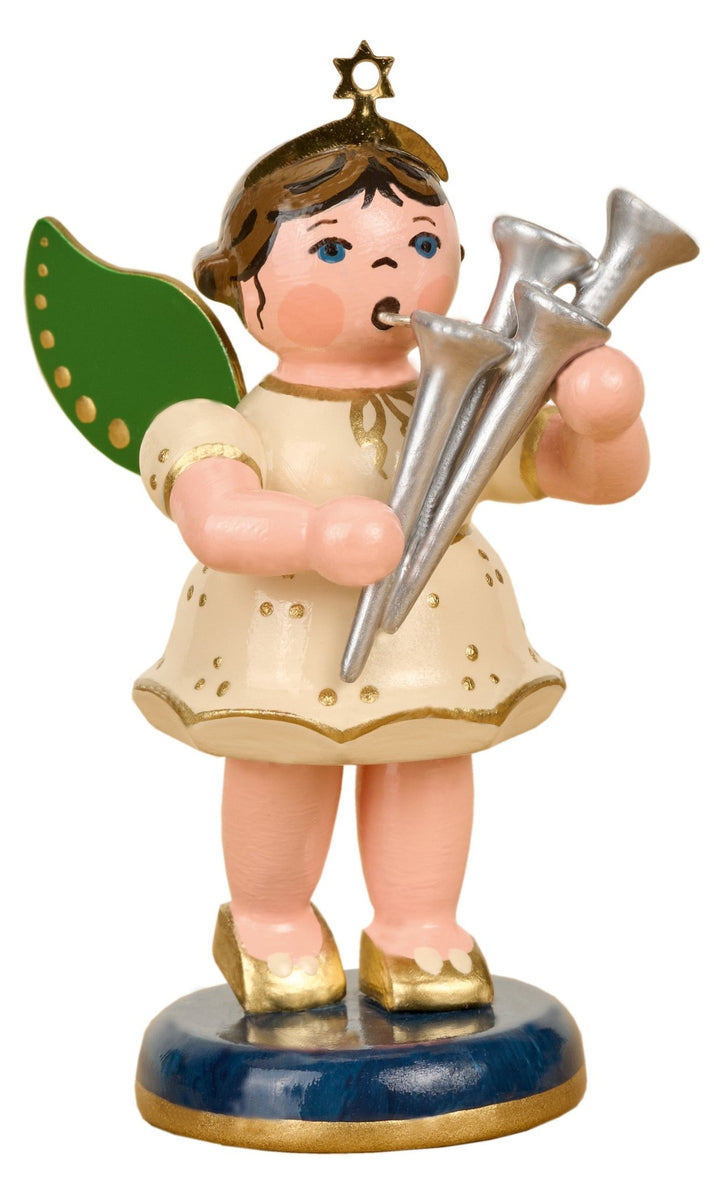 HUB-121h0048 - Hubrig Volkskunst 'Înger cu fluier - 6,5 cm' 2026