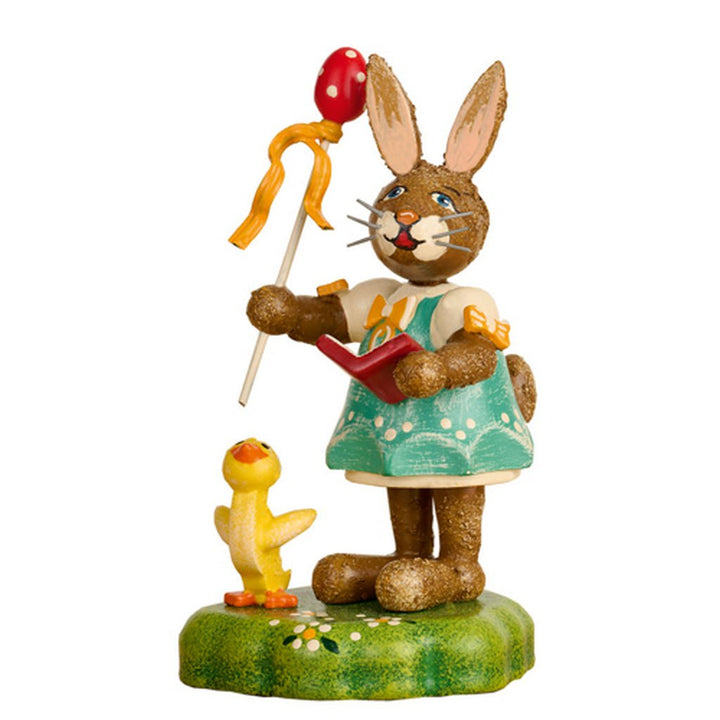 HUB - 301h0038 - Hubrig Volkskunst 'Hasenmusikant - Ostermelodien 7cm' 2026