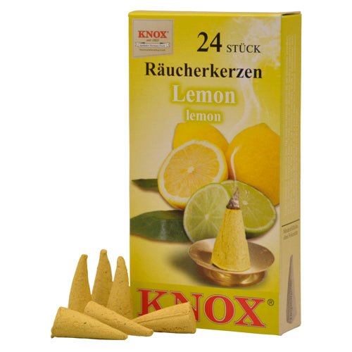 HUB-105-22 - Hubrig Volkskunst 'Bețișoare parfumate Knox - Lămâie - conținut 24 bucăți' 2026