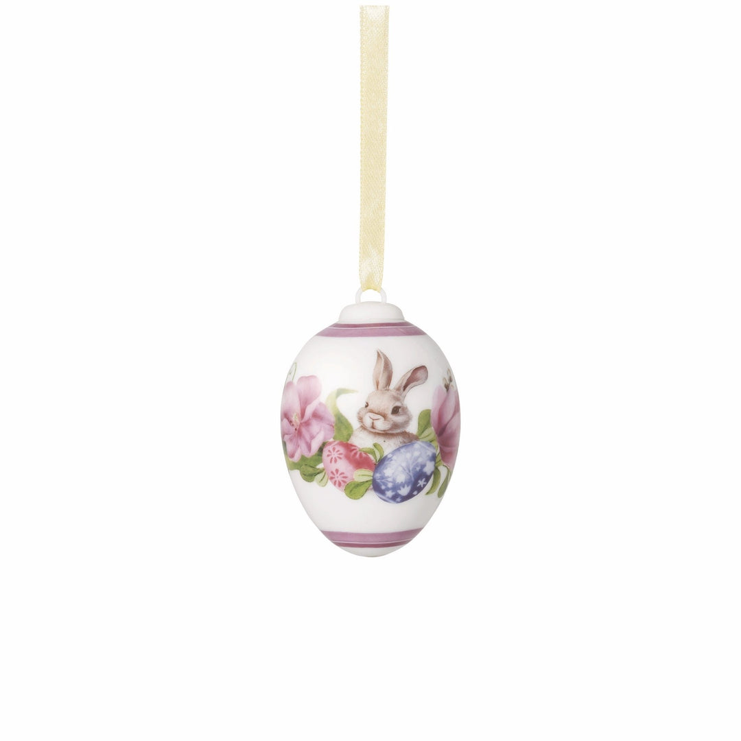 02254-723946-27957 - Hutschenreuther Ostern 'Das Ei 2026 - Dekor Hase mit Tulpen 6,5cm' 2026