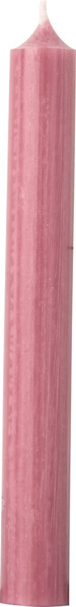 IHR - K131852 - Ihr, Stabkerze gezogen, old rose, Ø 2,2 x 18 cm