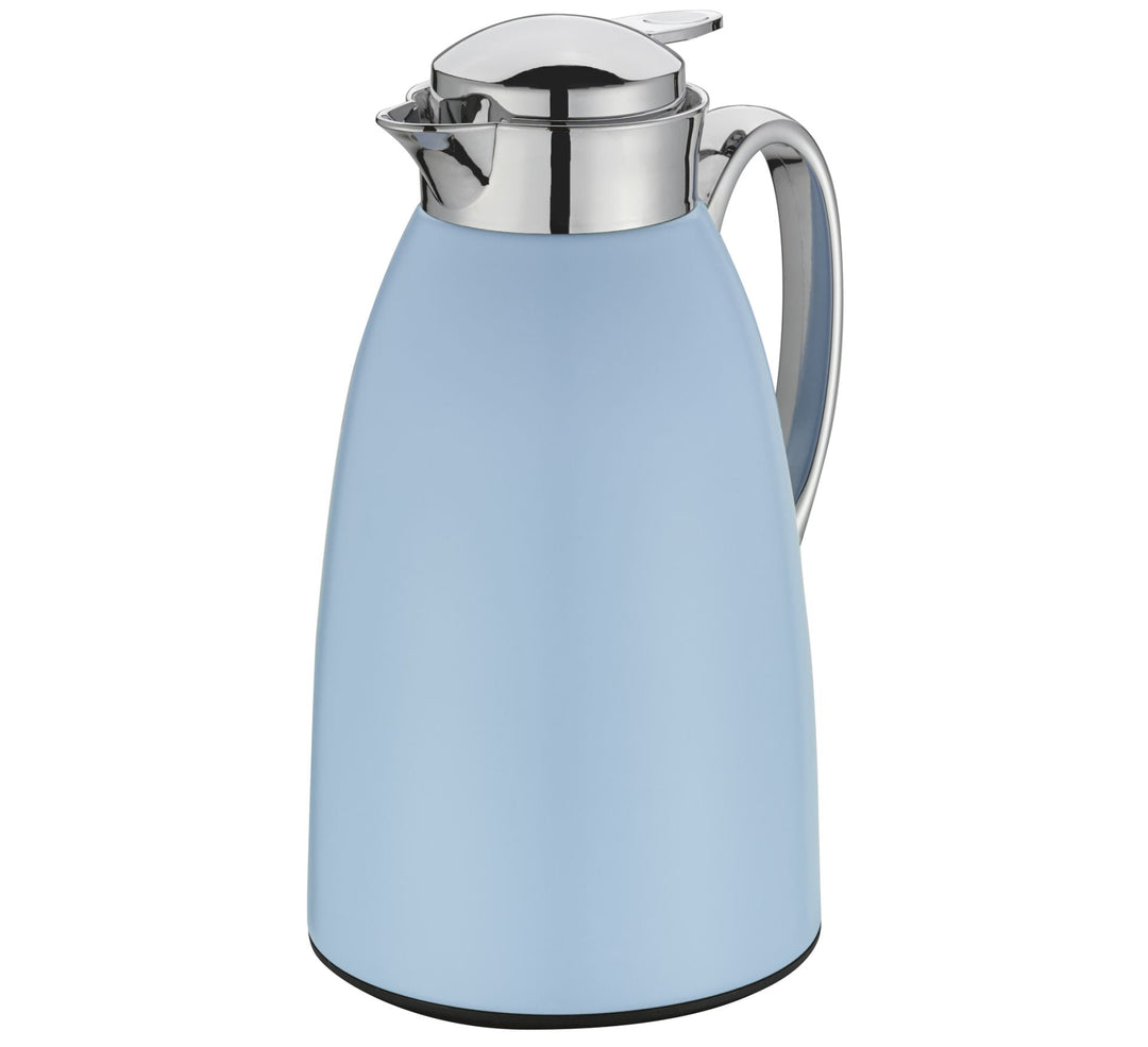 KPR - 544930 - Isolierkanne "Venezia", Farbe hellblau matt, Inhalt 1,0l
