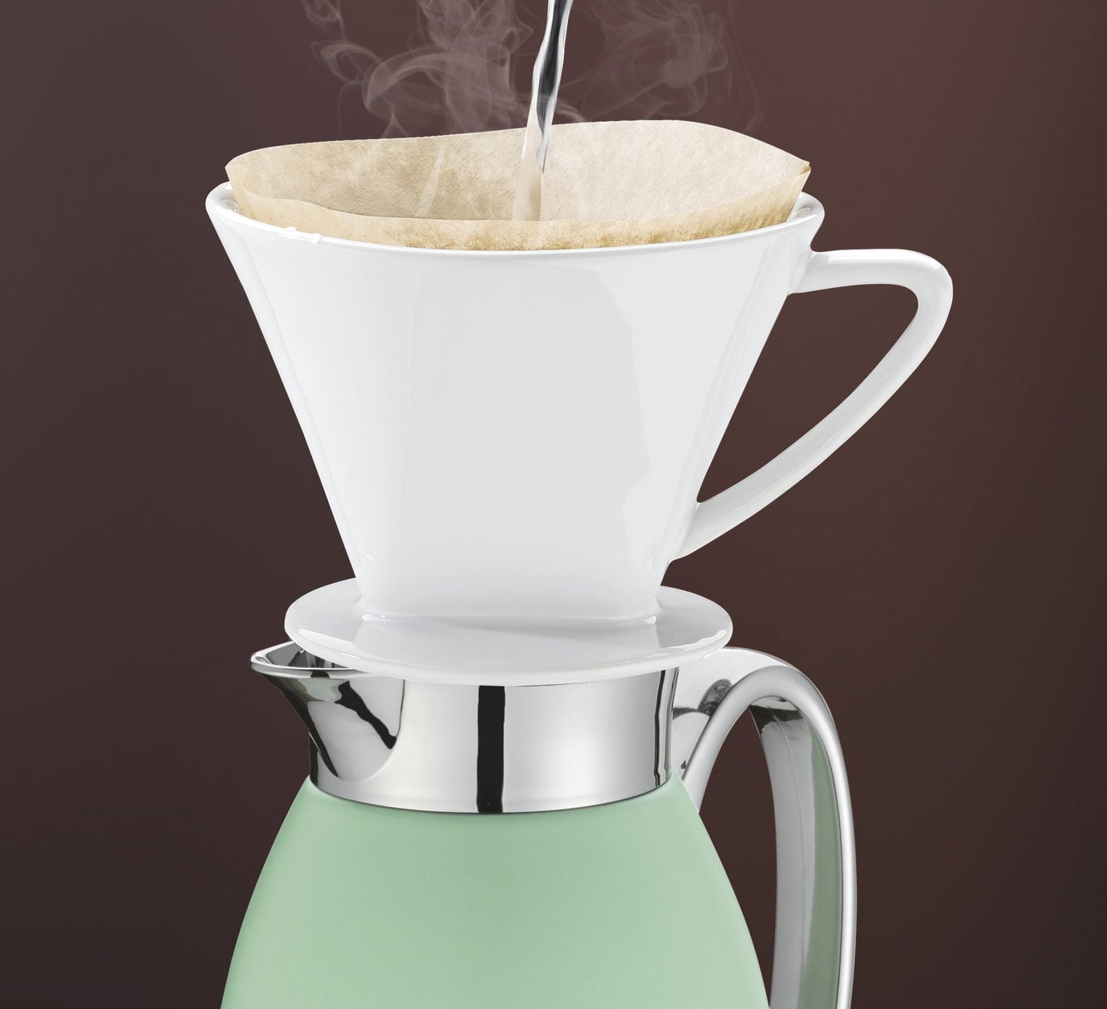 KPR - 544909 - Isolierkanne "Venezia", mint matt, Inhalt 1,0l