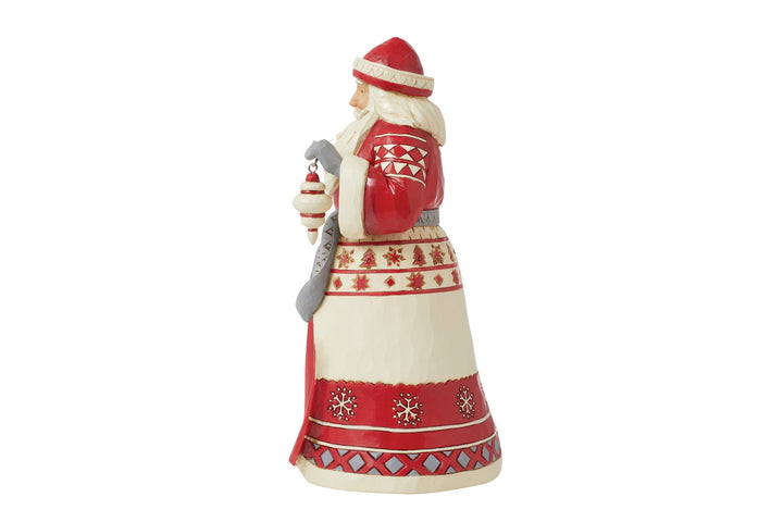 Jim Shore Nordic Noel 'Santa with Toy Bag Weihnachtsmann mit Spielzeugsack - 22cm' 2024 - 6015482