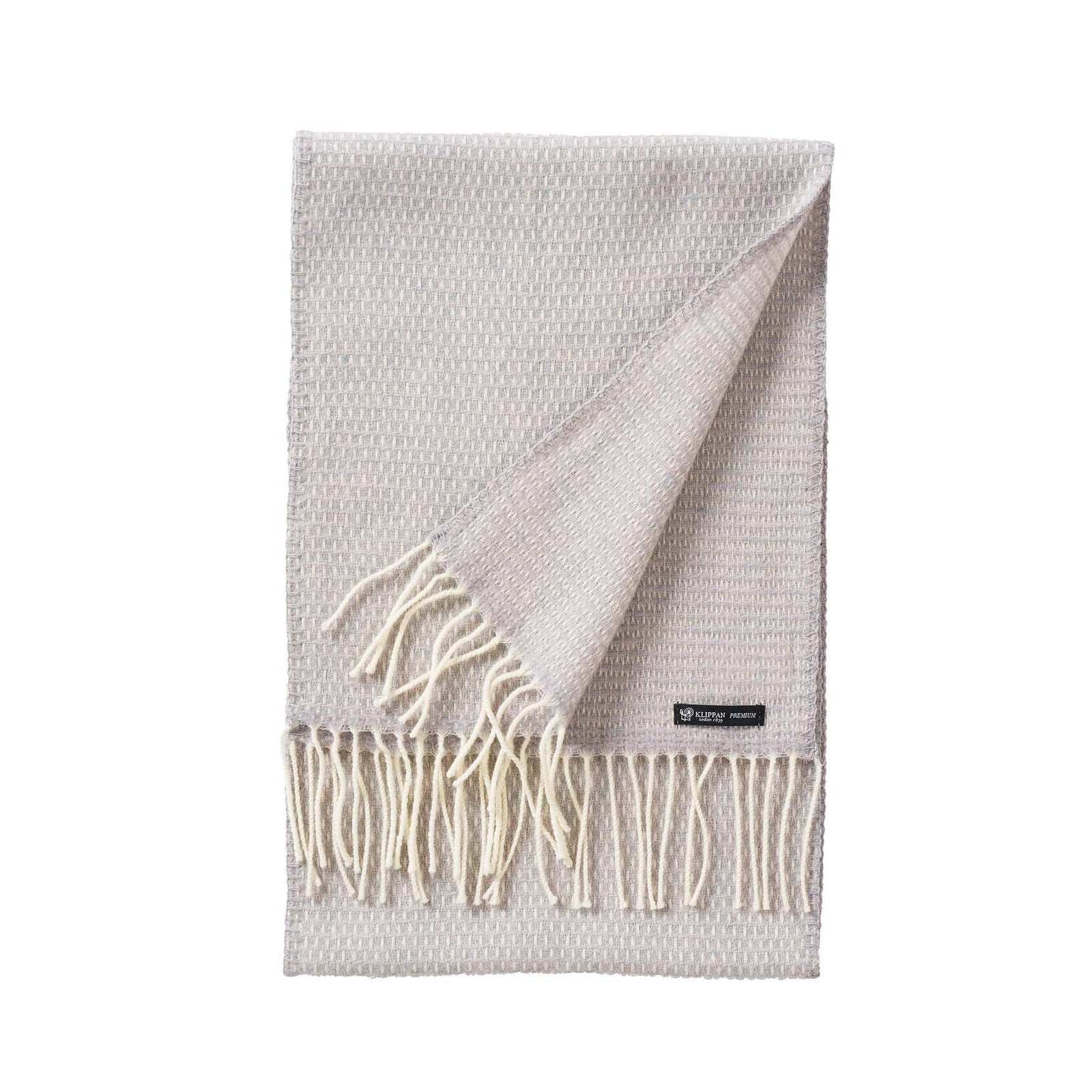 KLI - 231905 - KLIPPAN, Schal, 25 % recycelter Merinowolle und 75 % Merino - Schurwolle, heller lavendel