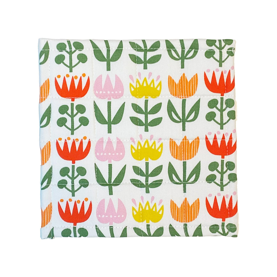 KLI-526001 - KLIPPAN - Topflappen "Tulip" Serie, gewebte Baumwolle, 20x20cm