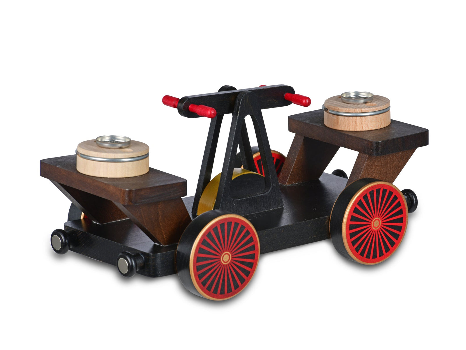 KWO - A75858 - KWO Holz Zugfiguren - Draisine, Holzkunst, 26x13x12cm - 2025