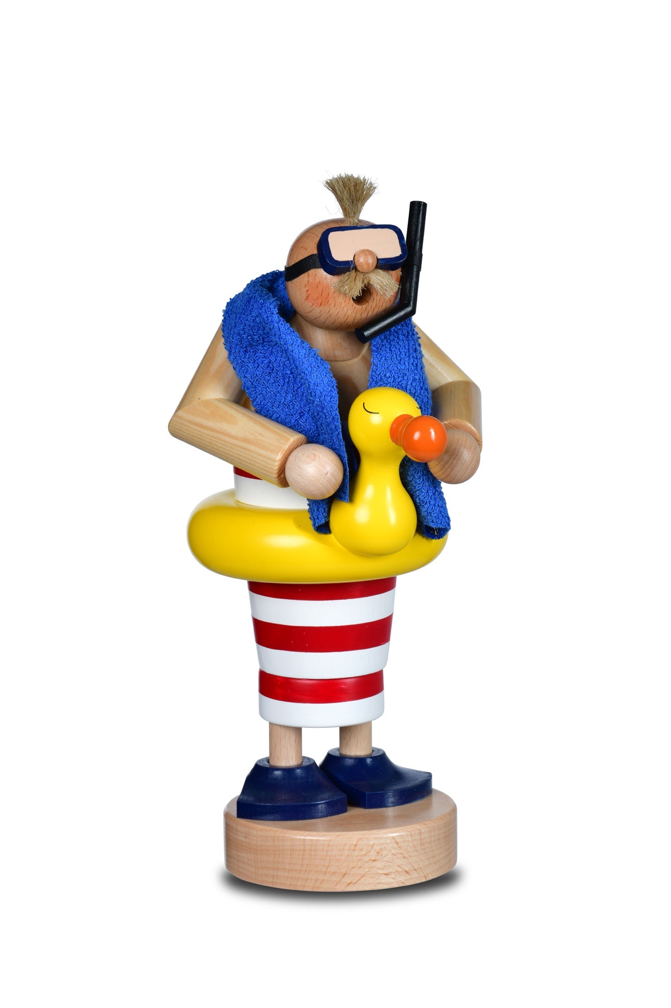 KWO - A21719 - KWO - Räuchermänner Schwimmer, Holzkunst, 25cm - 2025