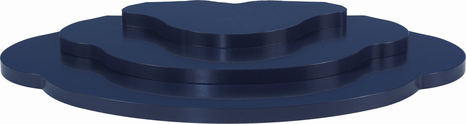 KWO - A75300 - KWO - Wolke für Engel, dreistufig, Holzkunst, 38 x 21 x 3,5cm