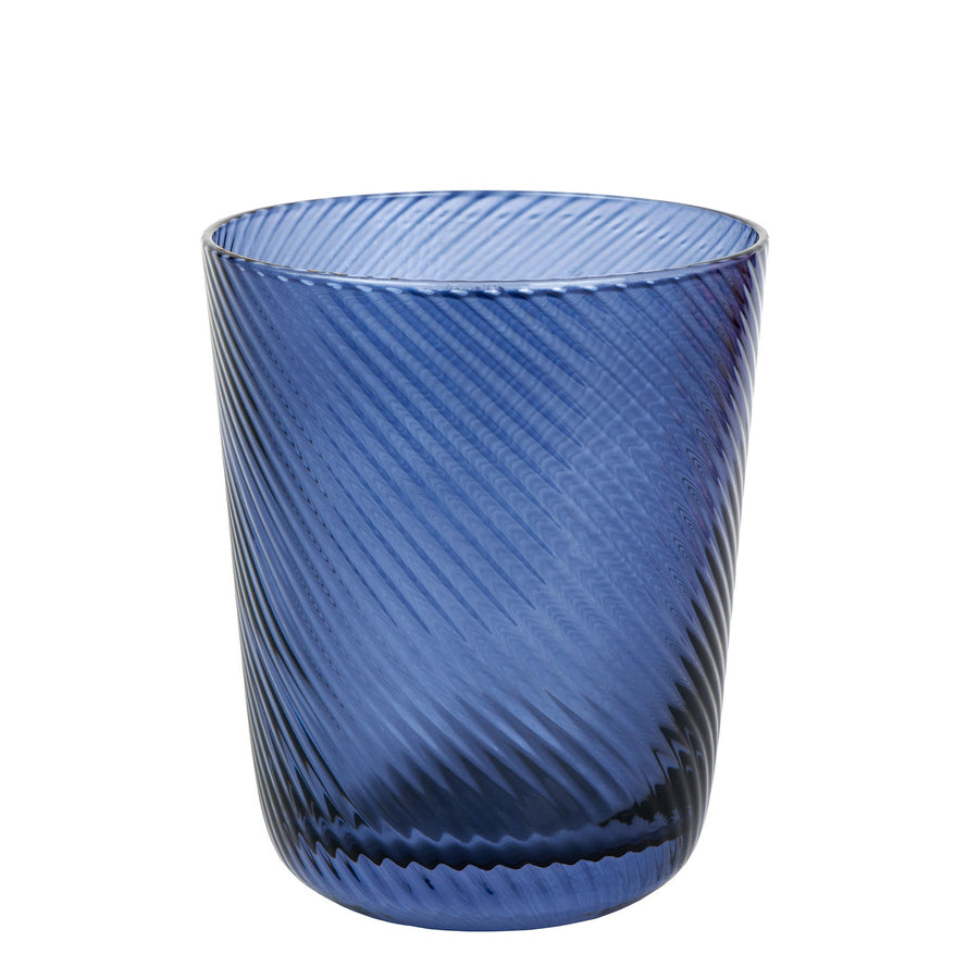 Lambert - Korfu Trinkglas, Wasserglas, blau, H 10 cm D 8,5 cm - LAM - 10302