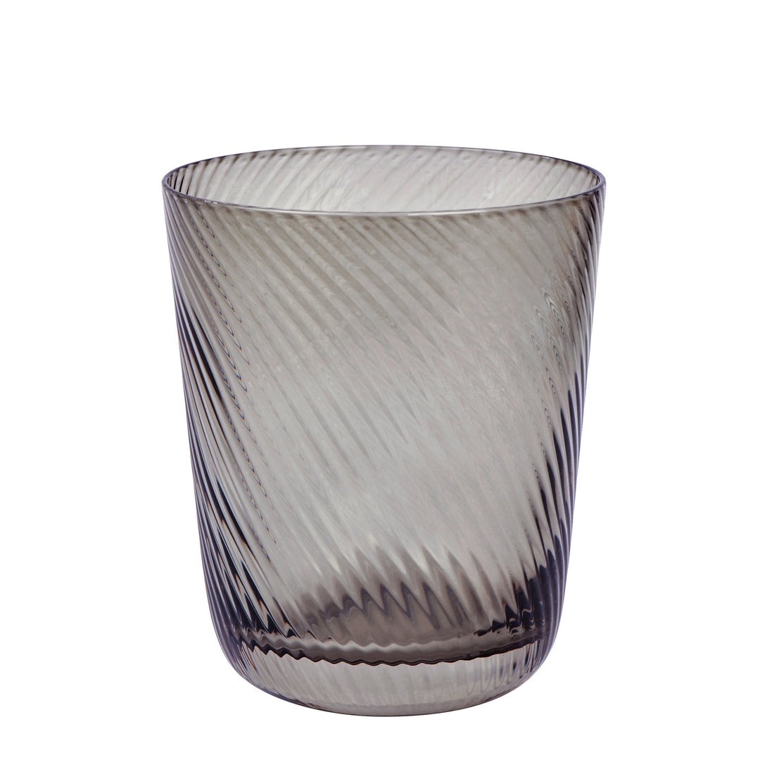 Lambert - Korfu Trinkglas, Wasserglas, grau, H 10 cm D 8,5 cm - LAM - 10305