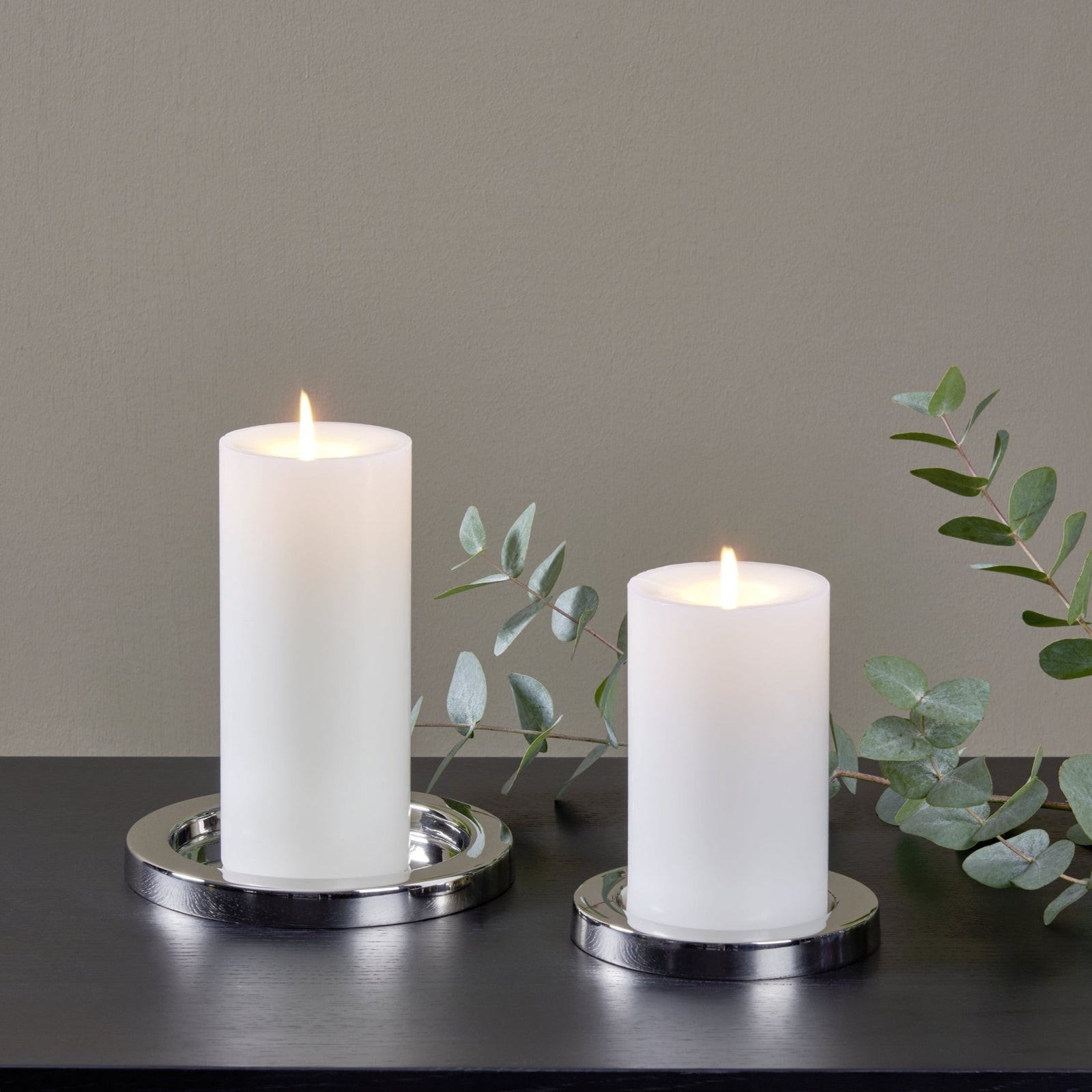 LAM - 40121 - Lambert - Sina Kerzenteller, vernickelt, D12cm, H1,5cm