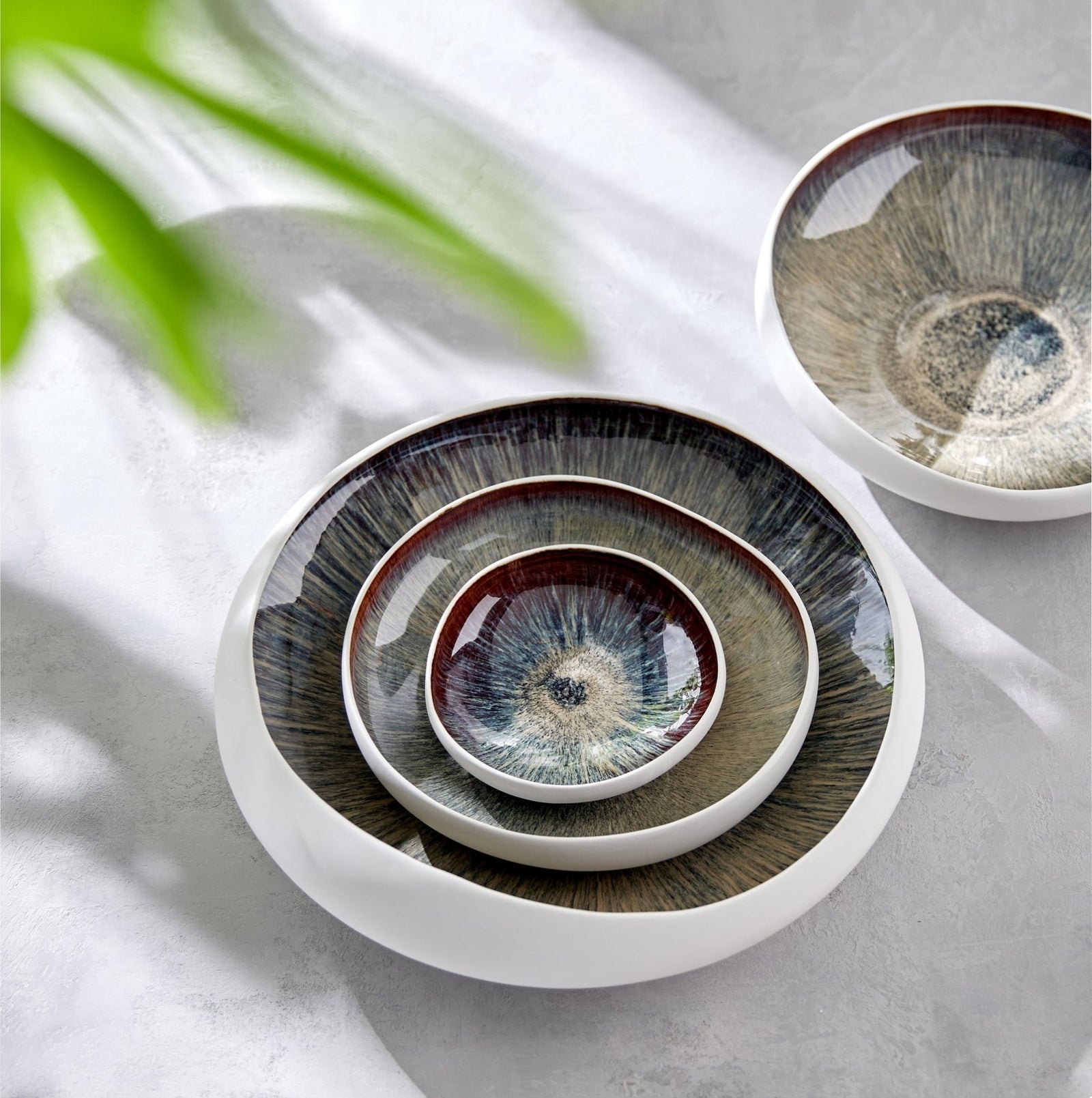 LAM - 21589 - Lambert - Takeo Schale, mystic topas, Keramik, H 6,5cm D30cm