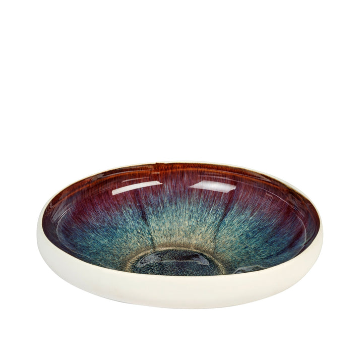 Lambert - Takeo Schale, mystic topas, Keramik, H 6,5cm D30cm - LAM - 21589
