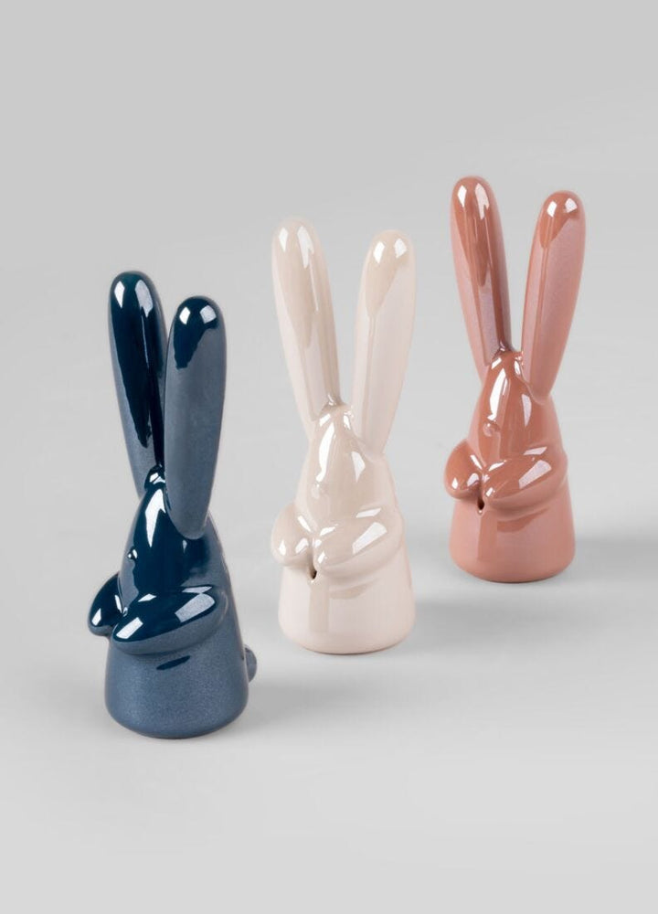 010-40318 - LLADRO® Figurine Lapin, bleu foncé, 12 cm - 01040318 - 2026