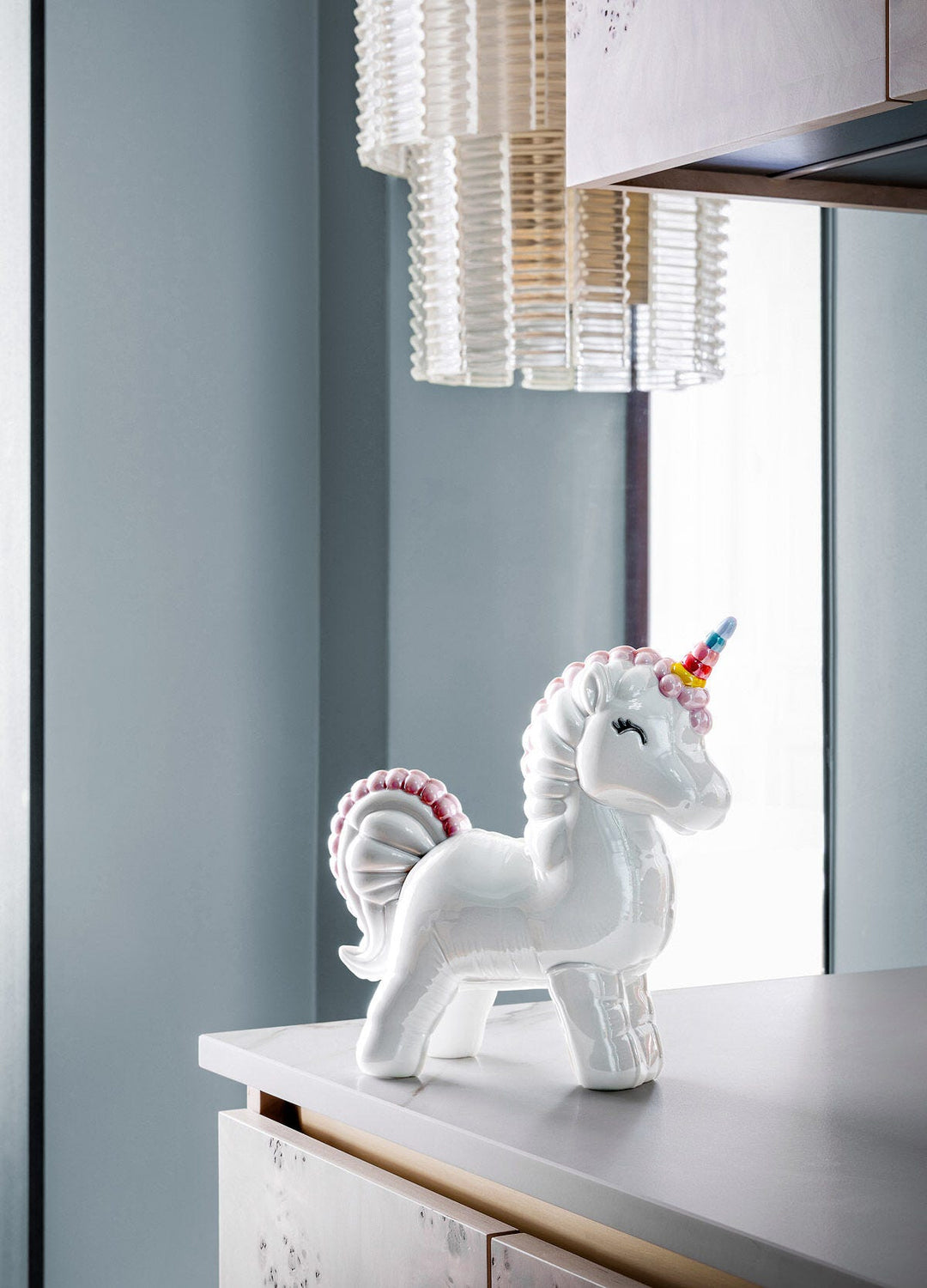 010-09808 - LLADRO® Figur Enhjørning, Enhjørning, Skulptur, 26 cm - 01009808 - 2026