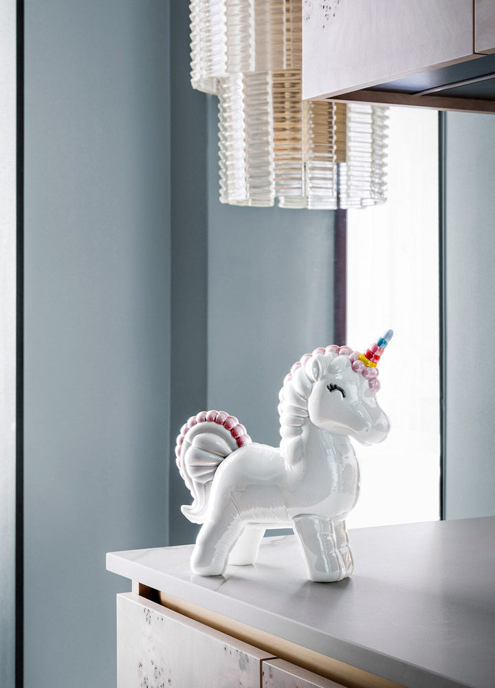 010-09808 - LLADRO® Figur Enhjørning, Enhjørning, Skulptur, 26 cm - 01009808 - 2026