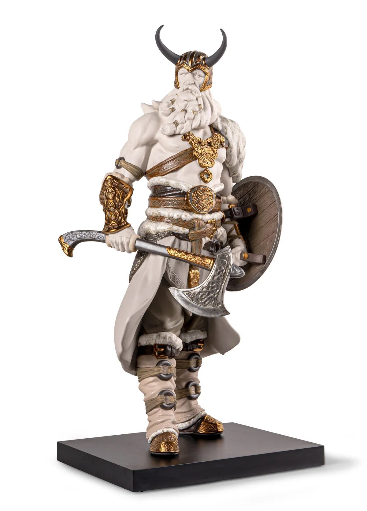 010 - 09028 - LLADRO® Figur Odin Skulptur 70cm - Base included - 01009028 - 2025