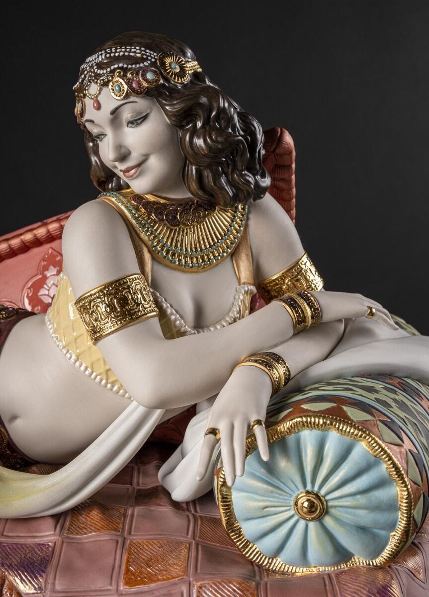 010 - 02035 - LLADRO® Figur Princess Scheherazade Sculpture 36x56x31cm, ohne Sockel, limitiert 01002035