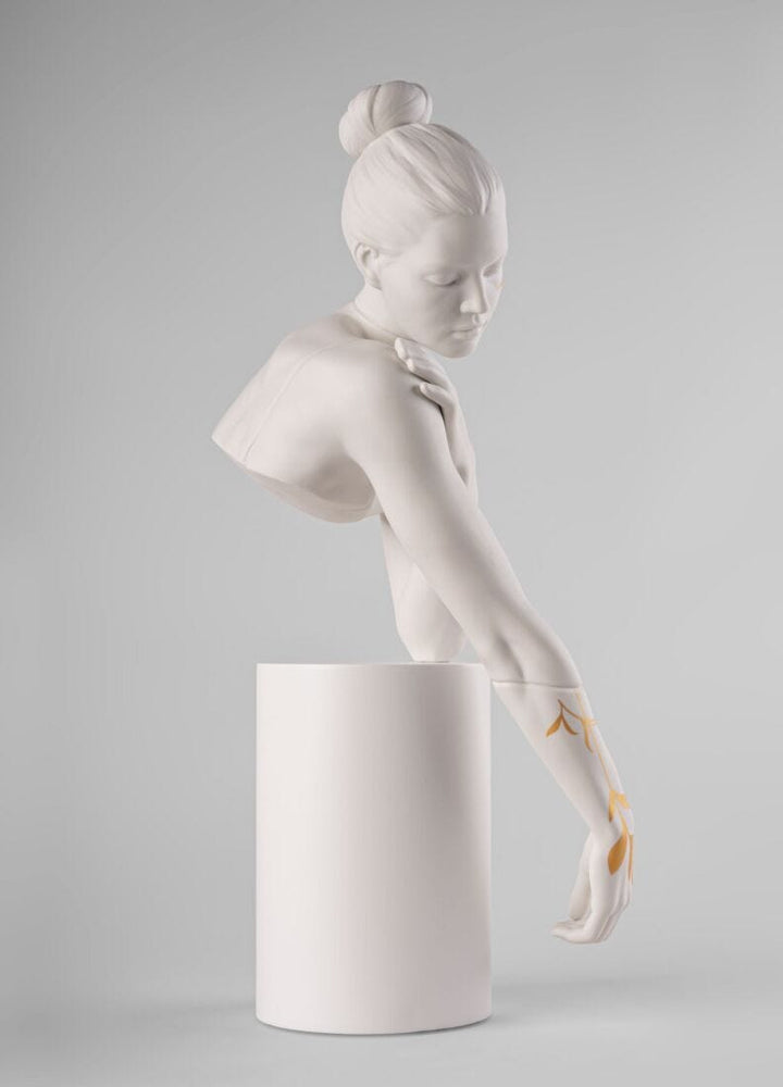 010-09810 - LLADRO® Figur Reflexionen der Natur – Skulptur "Her", Weißgold 55cm - 01009810 - 2026