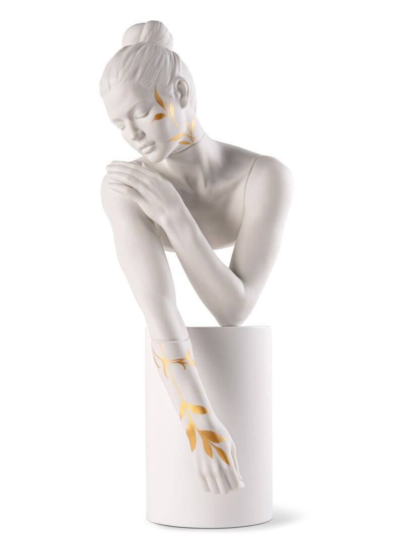 010-09810 - LLADRO® Figur Reflexionen der Natur – Skulptur "Her", Weißgold 55cm - 01009810 - 2026