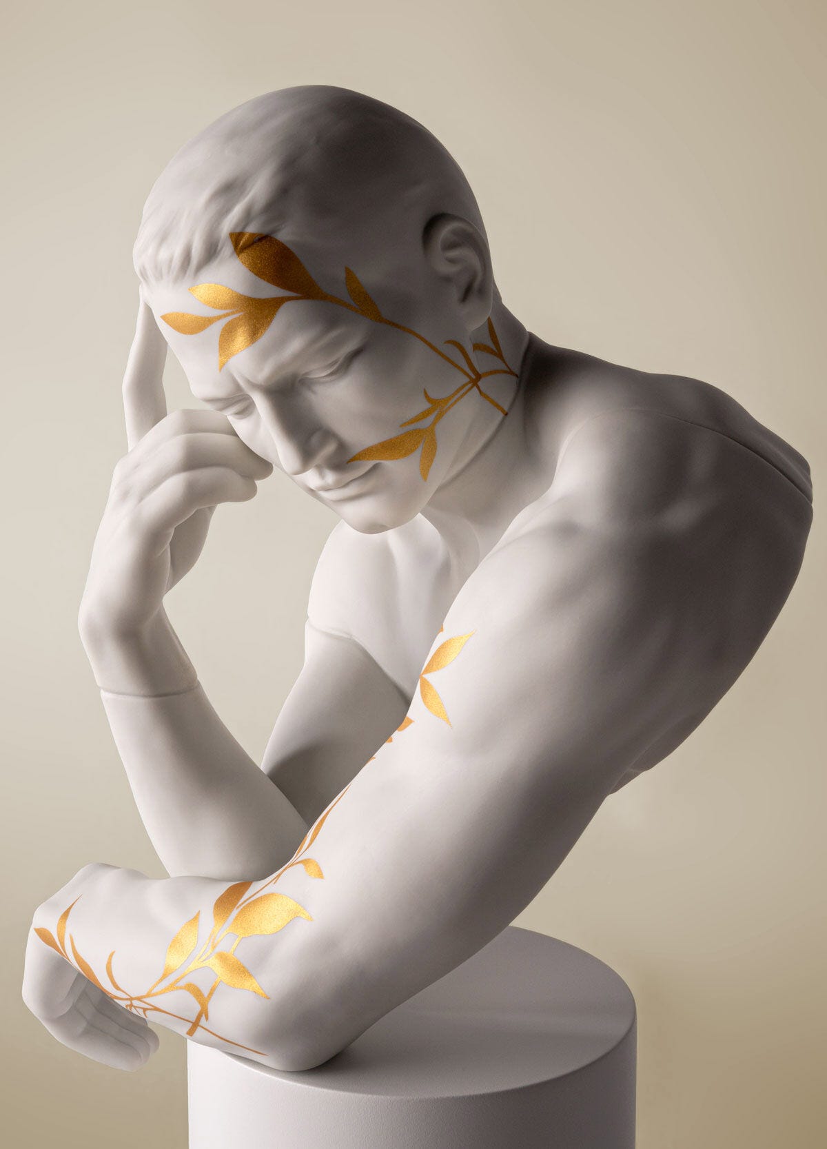 010-09809 - LLADRO® Figur Reflexionen der Natur – Skulptur „Him“, Weißgold, 51cm - 01009809 - 2026 (Kopie)